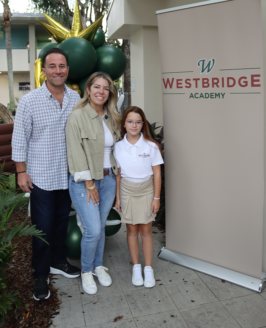 Parents and daughter